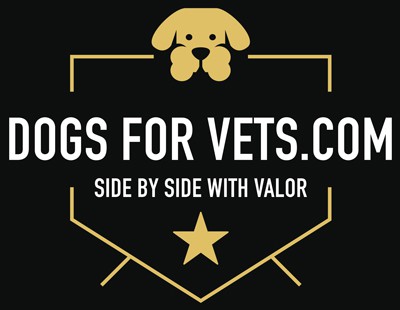 Dogs for Vets logo header