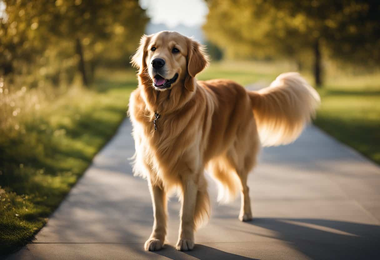 physical traits of golden retrievers