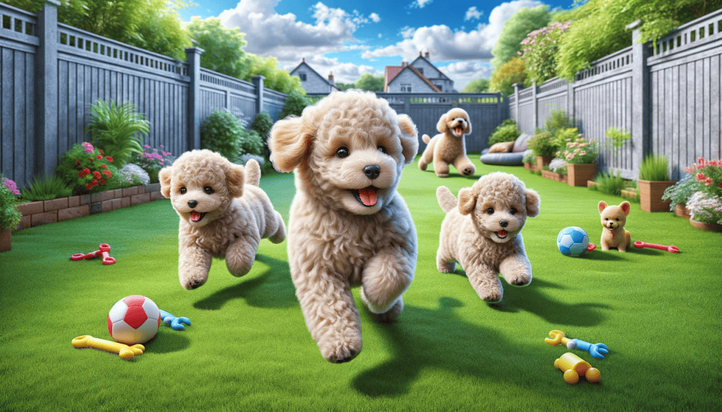 are poodle puppies hyper