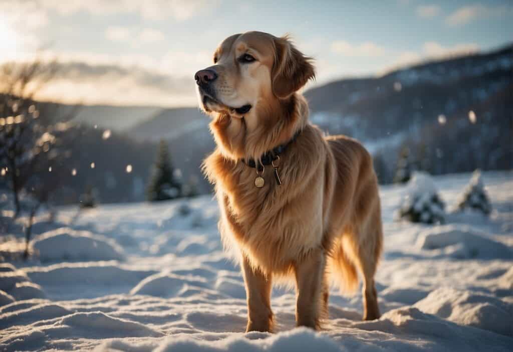 Golden Retriever Cold Tolerance: Winter Wellness for Your Pup Golden retriever cold weather